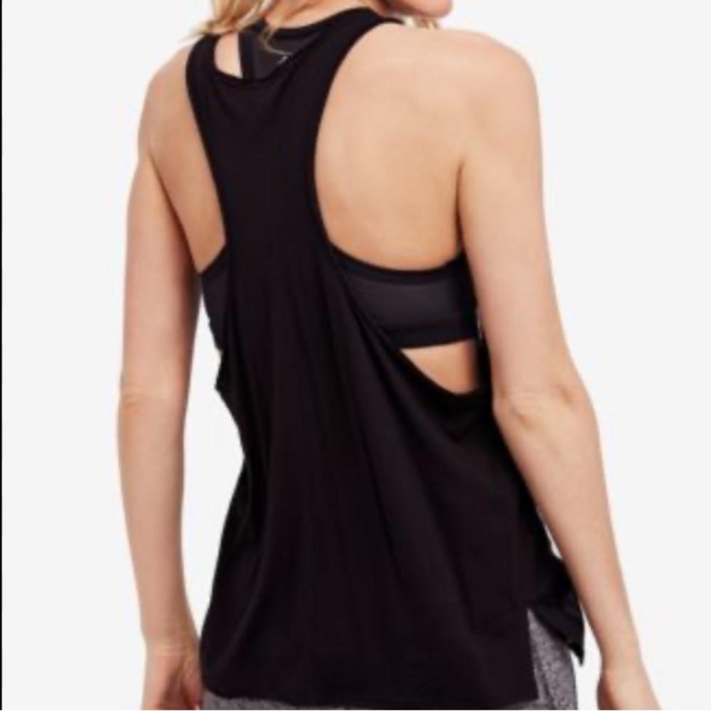FP Movement Black Racerback Women's cropped Tank Top